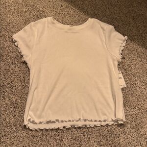 BP White Casual T-Shirt